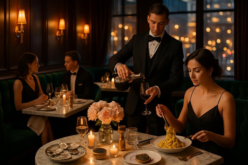 luxury dining in london