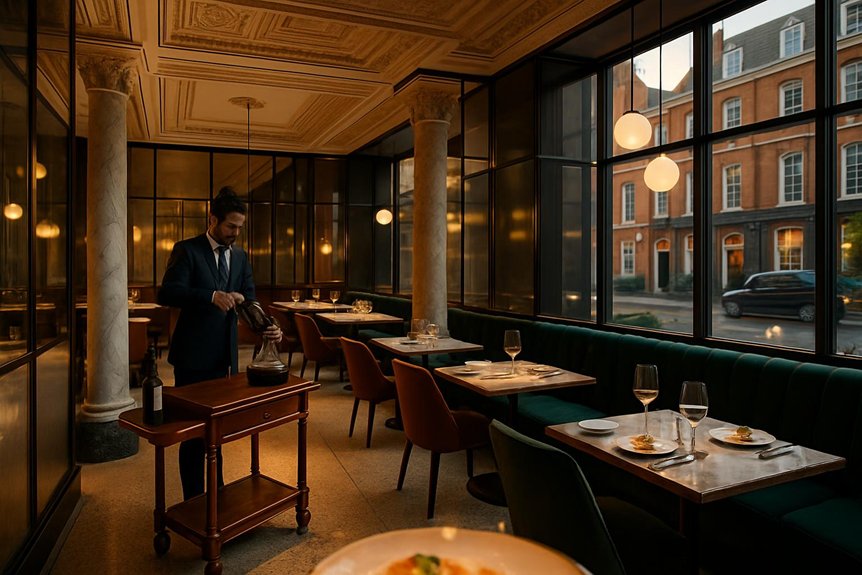 luxury dining merges heritage