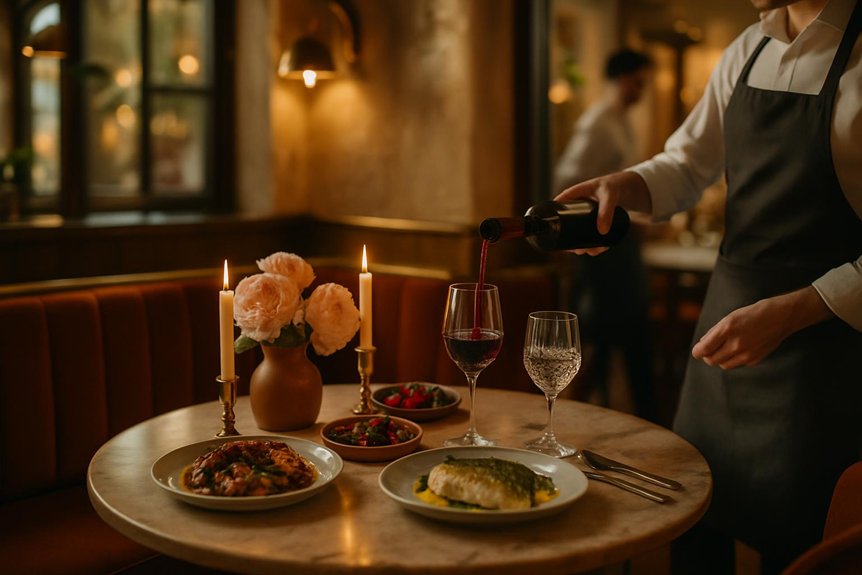 luxury london celebration dining