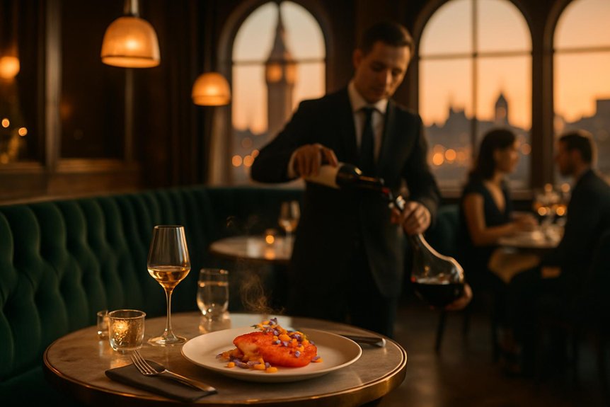 luxury london dining
