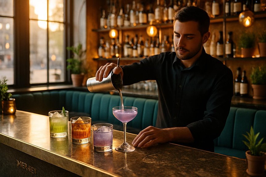 stylish oxford street cocktail bar