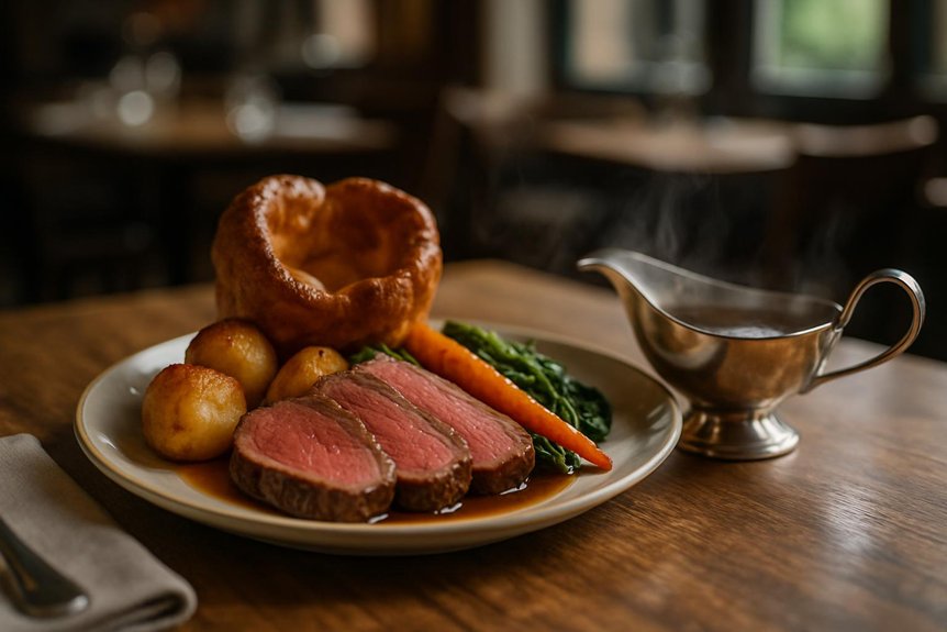 sunday roast at meraki