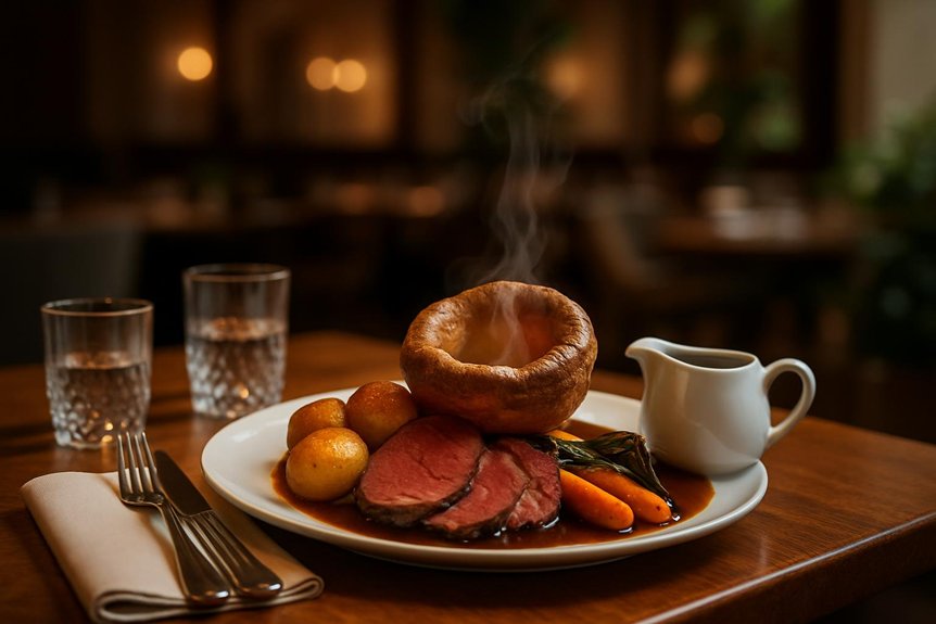 sunday roast at meraki