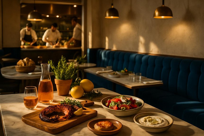 fitzrovia lunch at meraki