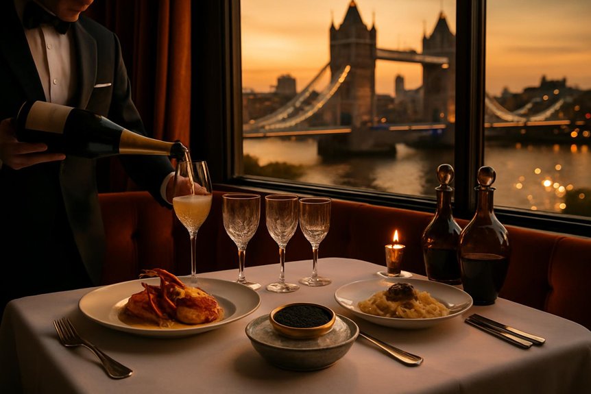 london s luxury dining options