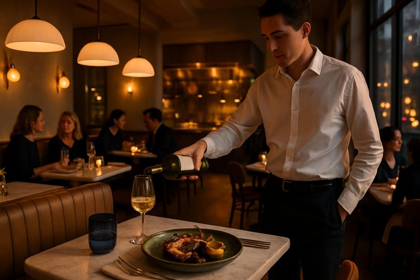 luxury dining experience london
