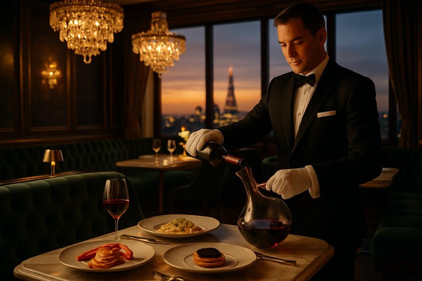 luxury dining in london