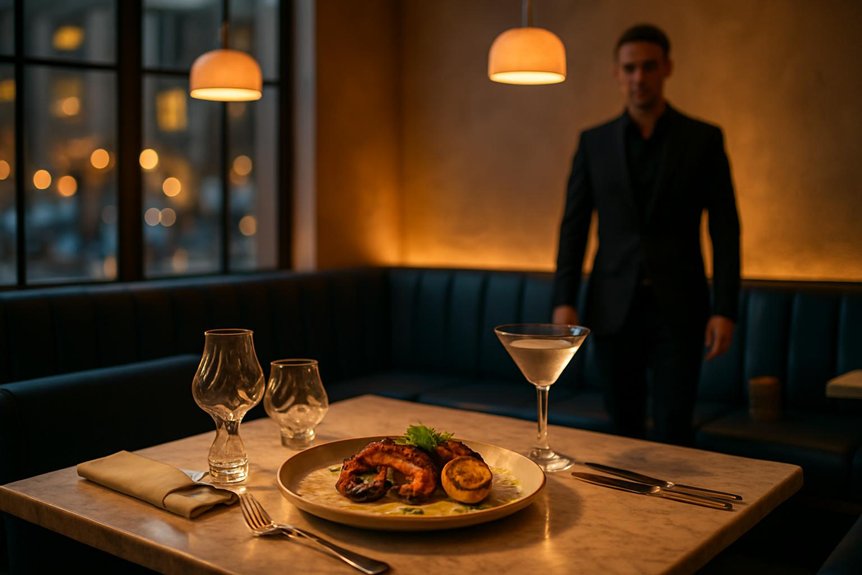 luxury london dining experience