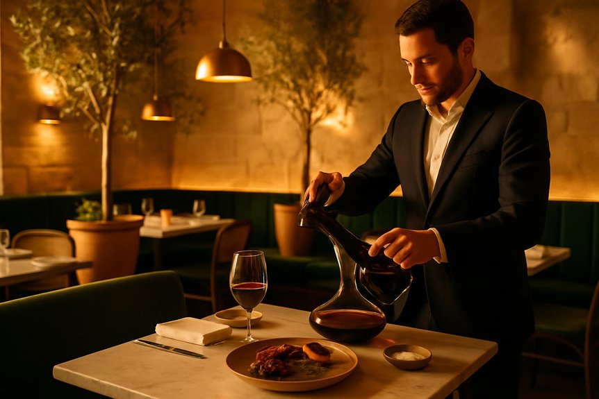 modern mediterranean fine dining