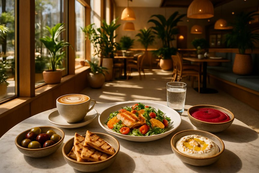 west end meraki lunch